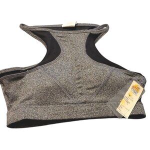C&C California Women's Heather Gray XS Racerback‎ Sports Bra